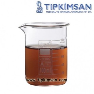 ECZANE İÇİN CAM BEHER - 100 cc.