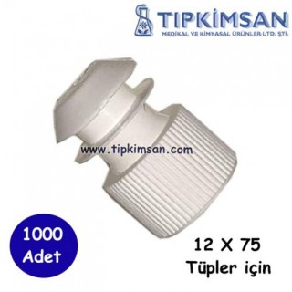 TÜP TIPASI - PLASTİK - KANATLI - 12 x 13mm - 1000 Adet