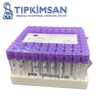 VAKUMLU TÜP EDTALI 2 ML - 100 ADET - IVAC