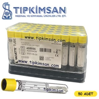ACD-A TÜPÜ 9 ML - VACUETTE - 50 ADET