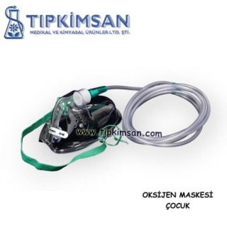 Oksijen Maskesi (Çocuk)- Non Steril