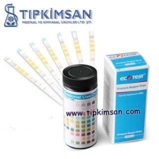 İDRAR STRİBİ 10 PARAMETRE  - ECO TEST  - 100 TEST