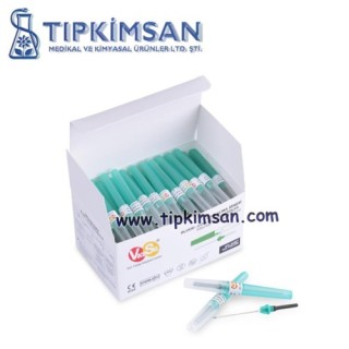 Vakumlu İğne Ucu (Kan Alma İğnesi) Yeşil 100'lü Paket - VacuSel