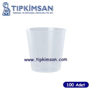 İLAÇ KADEHİ 30 ML - 100 ADET - GÖVDE