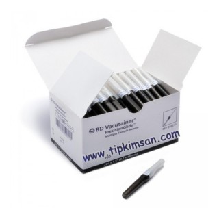 VAKUMLU İĞNE UCU - BD - Siyah - 100 Adet