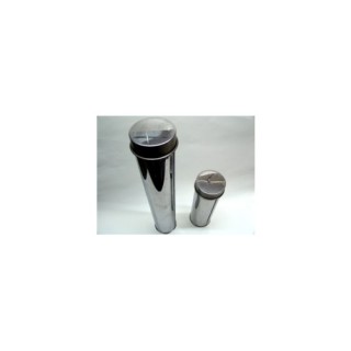 PİPET KUTUSU - PASLANMAZ ÇELİK-8 cm çaplı 42 cm yüksekliğinde