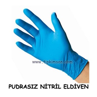 NİTRİL ELDİVEN Pudrasız - 100 Adet
