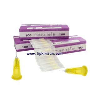 Mezoterapi iğnesi 30 G x 4 mm x 0,30 - 100 Adet