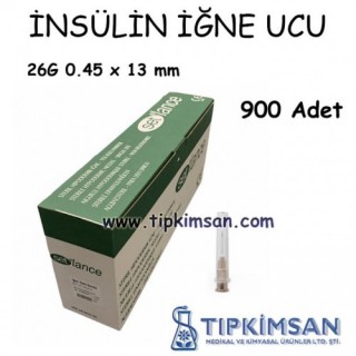 Steril İğne Ucu - KAHVERENGİ/BEJ - (İnsülin İğne Ucu)900 Adet