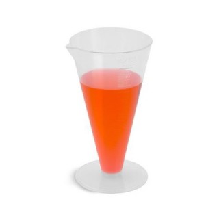 Konik Dereceli Mezür Plastik 50 ML
