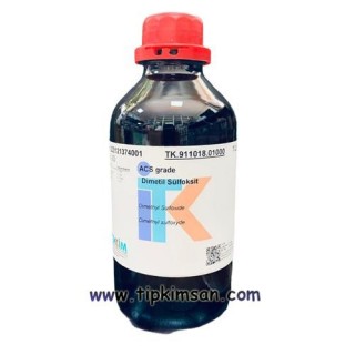 DİMETİL SÜLFOKSİT 1 LİTRE  DMSO