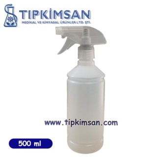 Sprey Başlıklı Plastik Şişe 500 ML - Triger Başlık