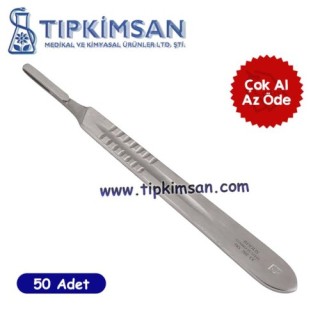 BİSTÜRİ SAPI NO: 4 - 50 ADET 