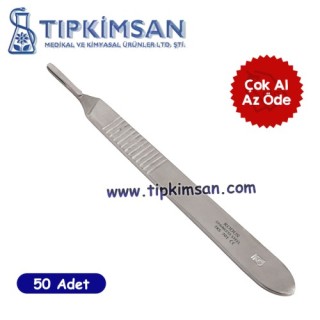 BİSTÜRİ SAPI NO: 3 - 50 ADET 