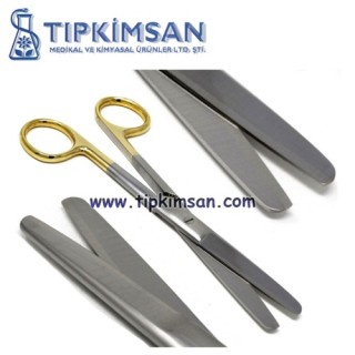 CERRAHİ MAKAS KÜT/KÜT 15 CM TC - DÜZ 