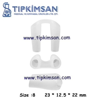Nostril Retainer Burun Deliği Şekillendirici Size: 8