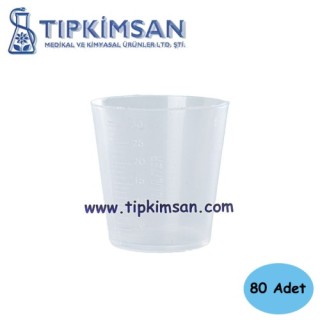 İLAÇ KADEHİ 30 ML - 80 ADET - GÖVDE 