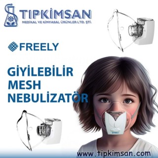 GİYİLEBİLİR MESH NEBULİZATÖR - Freely UN 800