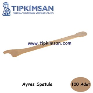AYRES SPATULA - SMEAR SPATULASI TAHTA - 100 Adet - Non Steril