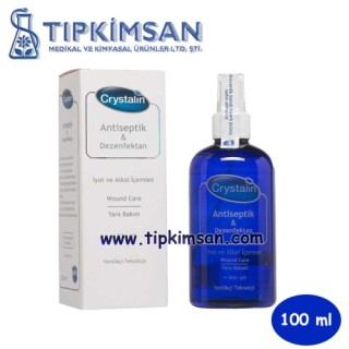 Crystalin Antiseptik & Dezenfektan Sprey 100 ml