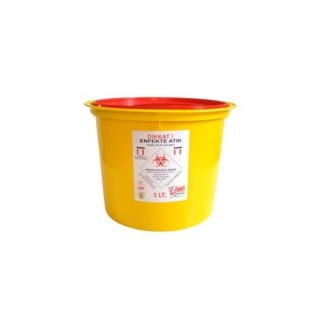 TIBBİ ATIK KOVASI 5 Litre