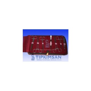 CERRAHİ SET - 7 Parça Alet + Set Çantası