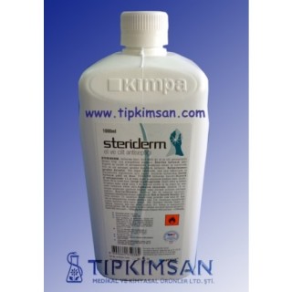 STERİDERM - EL ve CİLT ANTİSEPTİĞİ - 1 Litre