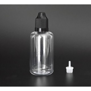 ŞEFFAF PET ŞİŞE 50 ML Sivri Uç Damlalık