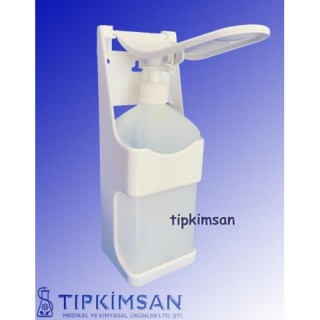 DEZENFEKTAN APARATI - DUVARA MONTE - DİRSEK BASMALI