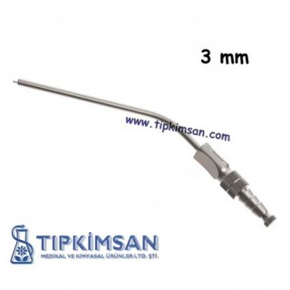 Cerrahi Aspiratör Ucu - Ferguson 3 mm