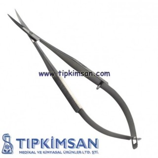 GÖZ MAKASI YAYLI 14 CM - EĞRİ - Castroviejo