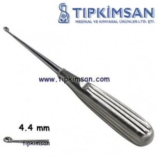 KEMİK KÜRETİ 17 CM 4.4 mm VOLKMAN 00